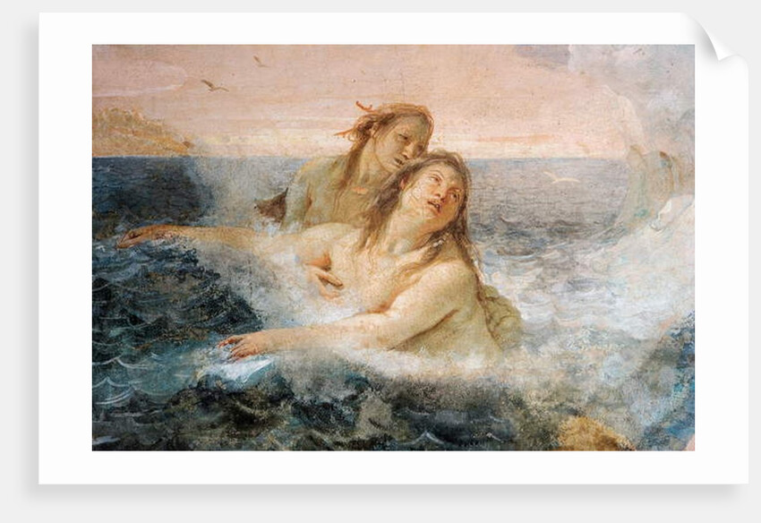 Detail of Thetis, from Thetis Consoling her Son Achilles by Giovanni Battista (1696-1770) Tiepolo