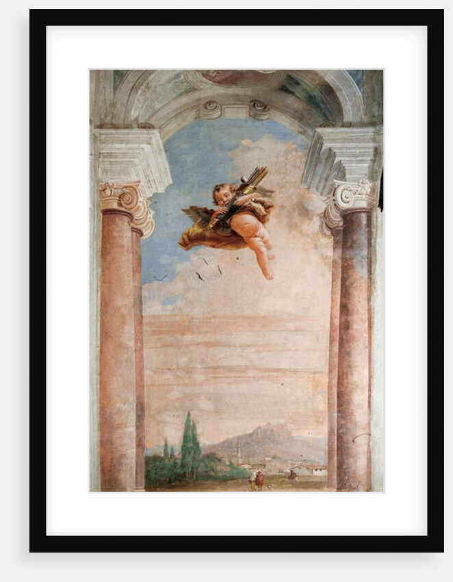 Landscape with Cupid by Giandomenico Tiepolo
