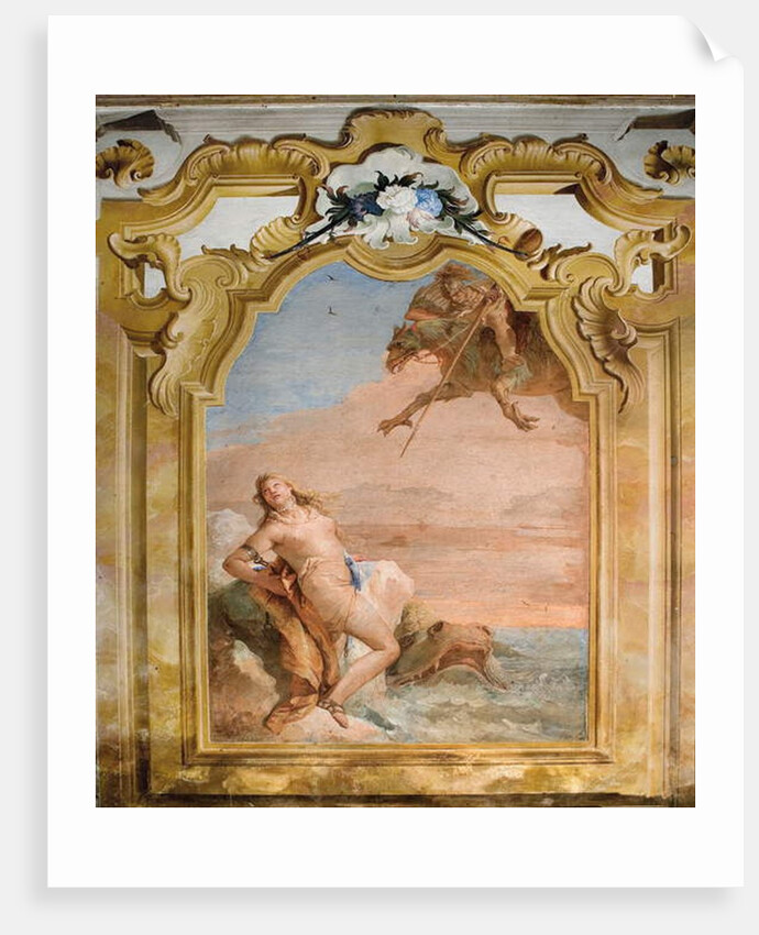 Ruggero Freeing Angelica by Giovanni Battista Tiepolo