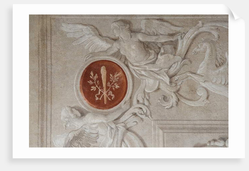 Detail of fresco by Giovanni Battista (1696-1770) Tiepolo