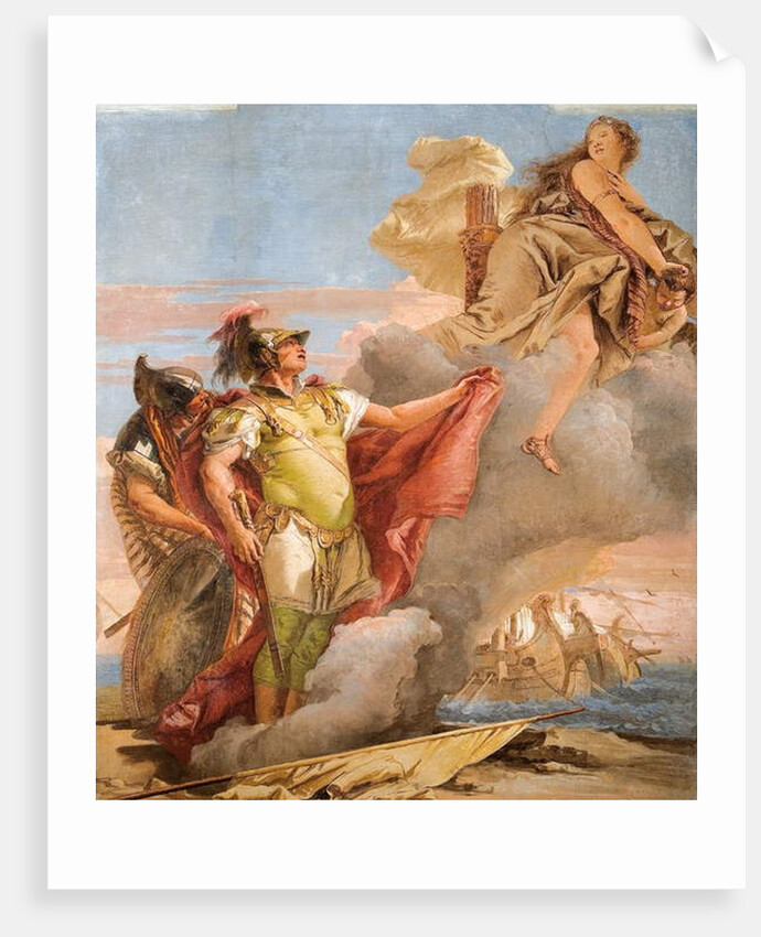 Venus's Farewell to Aeneas by Giovanni Battista (1696-1770) Tiepolo