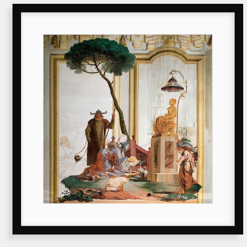 The Offering of Fruit to a Lunar Deity by Giandomenico (1727-1804) Tiepolo