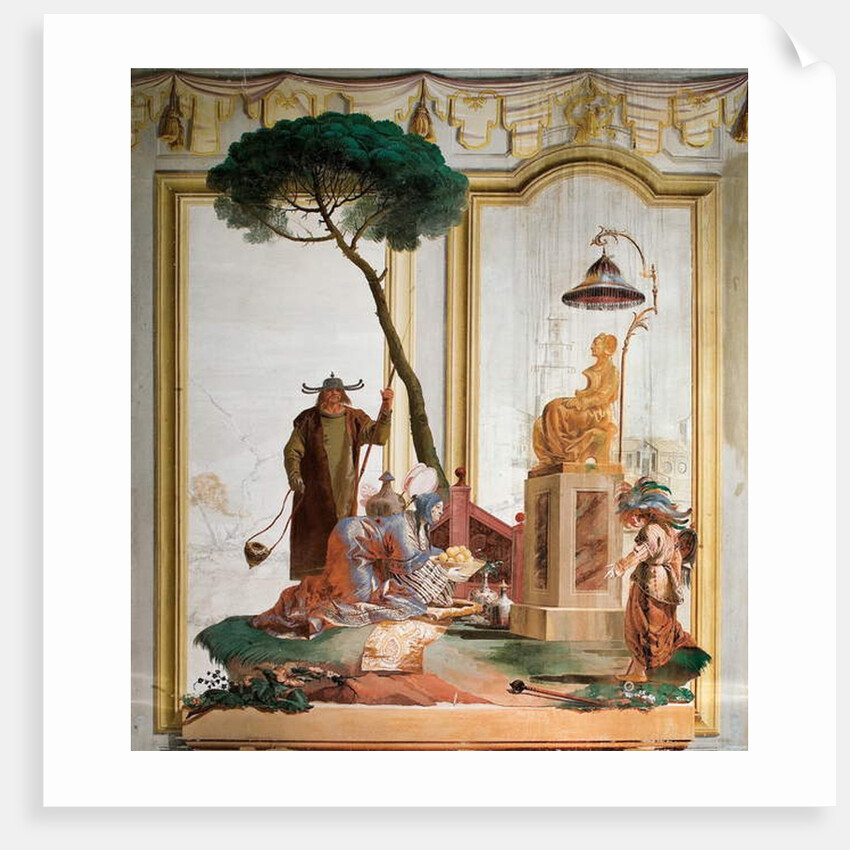 The Offering of Fruit to a Lunar Deity by Giandomenico (1727-1804) Tiepolo