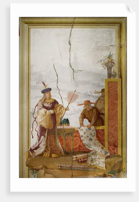 The Textile Merchant by Giandomenico Tiepolo