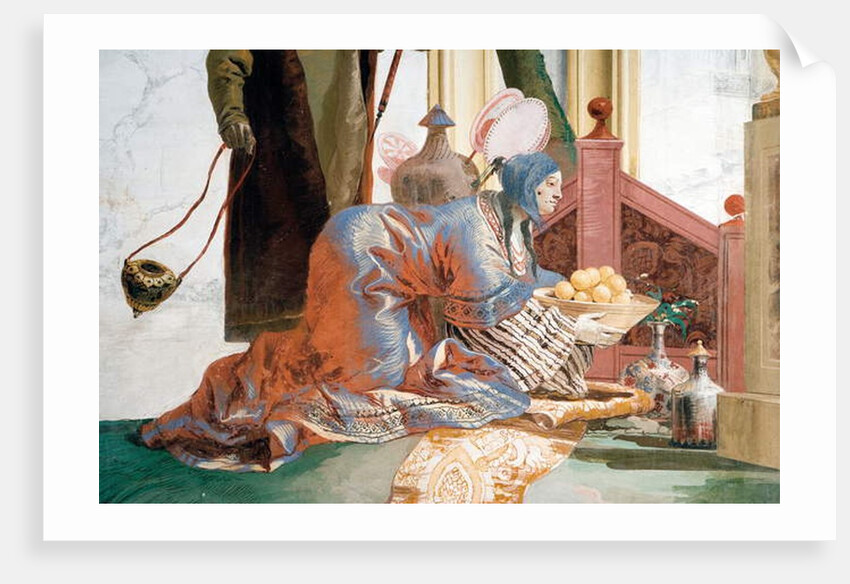 Detail from The Offering of Fruit to a Lunar Deity by Giandomenico Tiepolo