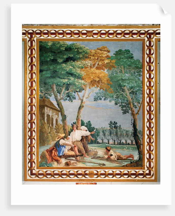 The Peasants' Repose by Giandomenico Tiepolo