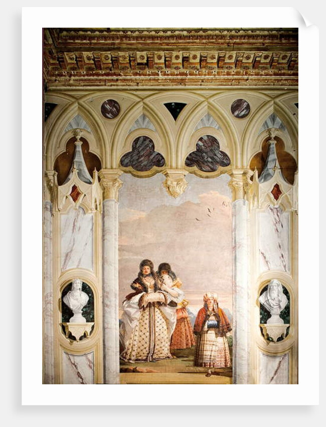 The Winter Walk by Giandomenico Tiepolo