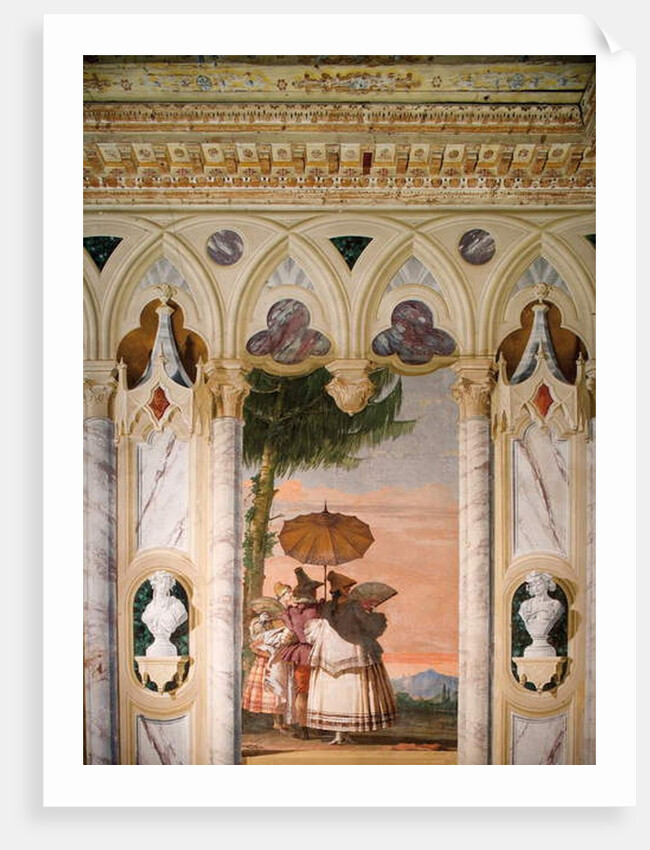 The Summer Walk by Giandomenico Tiepolo