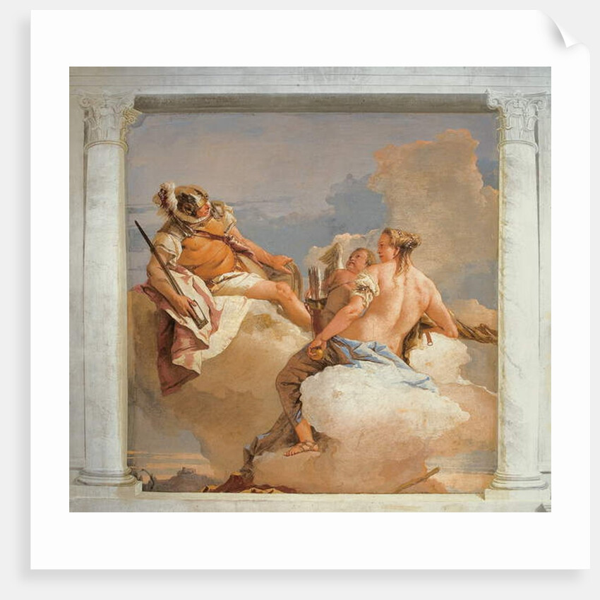 Mars and Venus by Giovanni Battista (1696-1770) Tiepolo