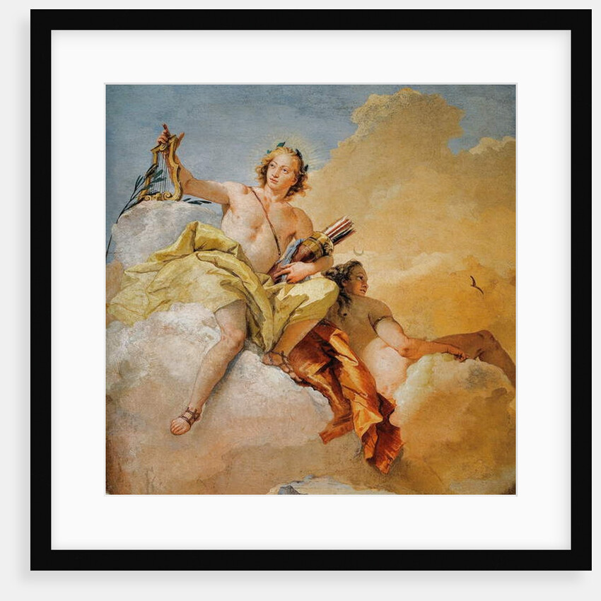 Apollo and Diana by Giovanni Battista (1696-1770) Tiepolo