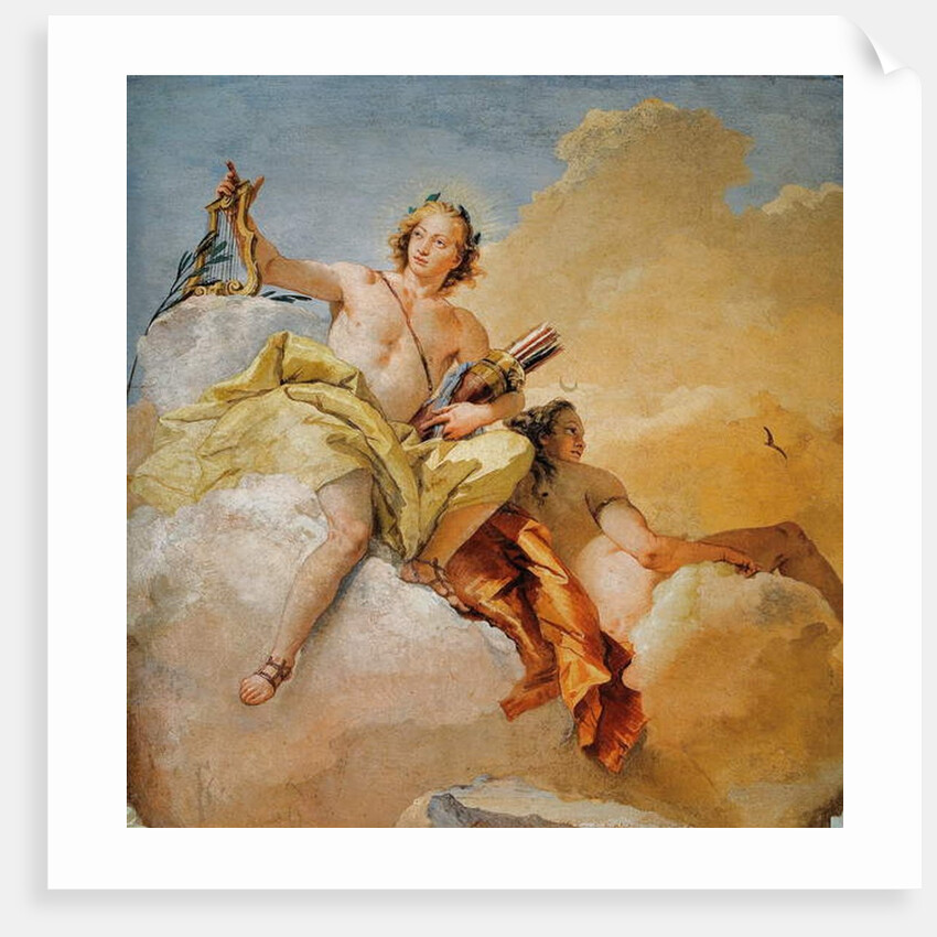 Apollo and Diana by Giovanni Battista (1696-1770) Tiepolo