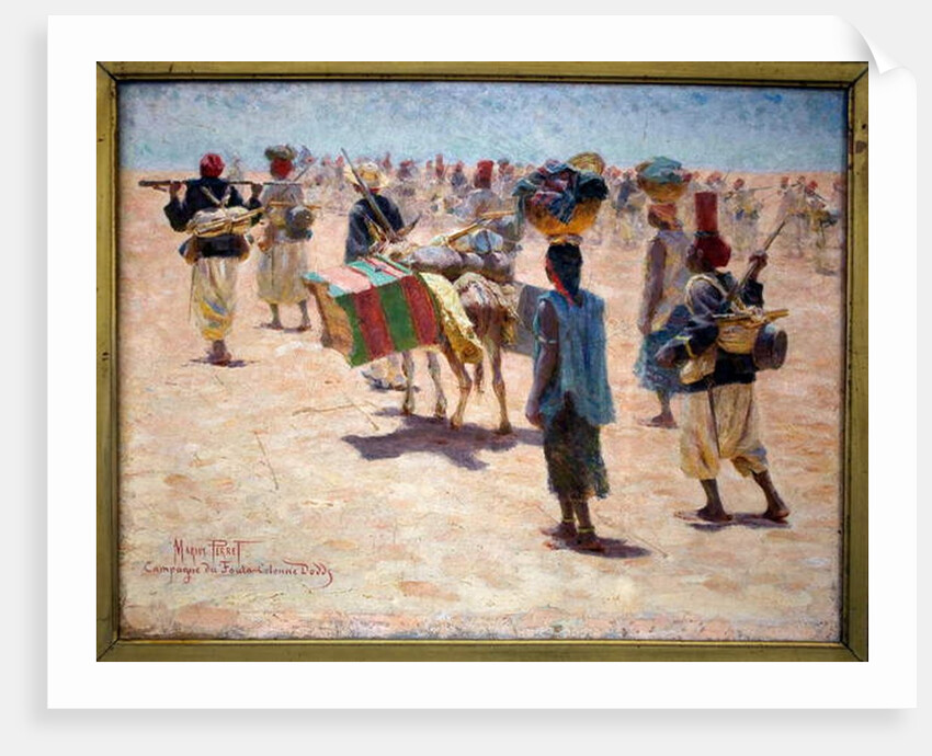 The Senegalese Riflemen, c.1890 by Marius Perret