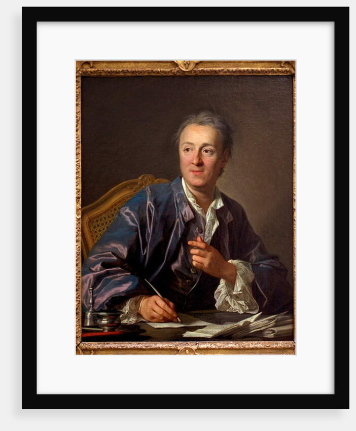 Portrait of Denis Diderot, 1767 by Louis Michel Van Loo