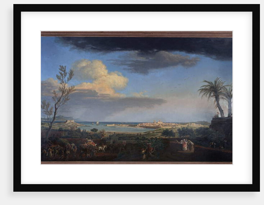 The Port d'Antibes in Provence, 1756 by Claude Joseph Vernet