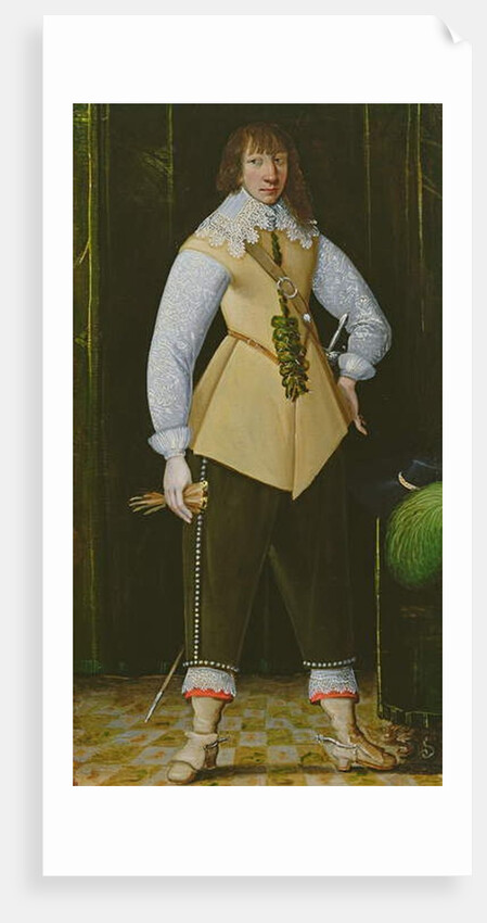 Portrait of a Royalist Cavalry Officer, c.1640 by English School
