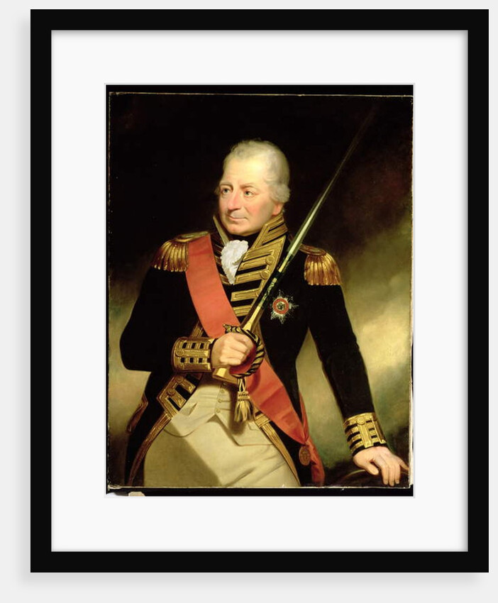 Portrait of John Jervis First Earl of St. Vincent, c.1805 by William Beechey