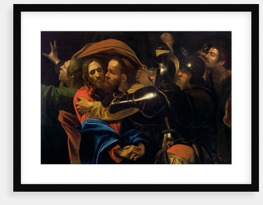 The Taking of Christ, 17th century by Michelangelo Caravaggio