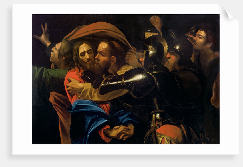The Taking of Christ, 17th century by Michelangelo Caravaggio