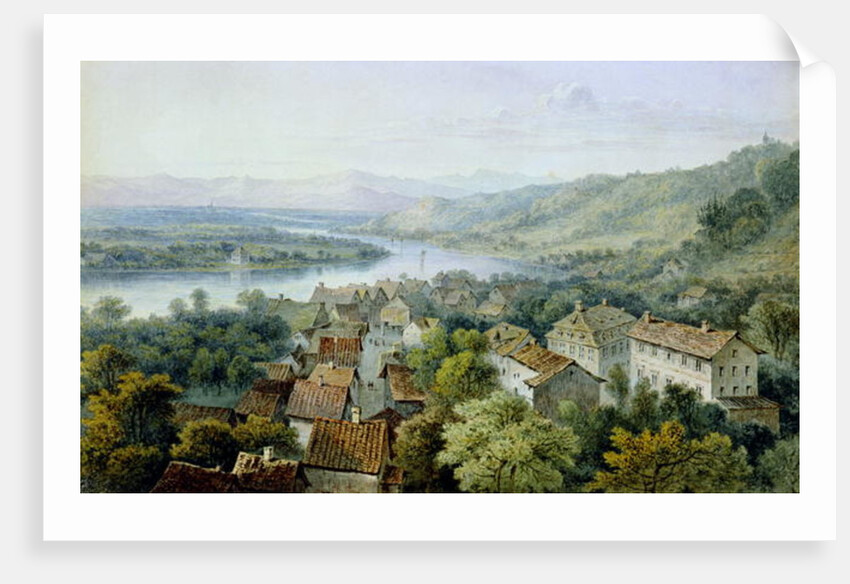 A View of Karlsruhe by Thomas Sidney Cooper