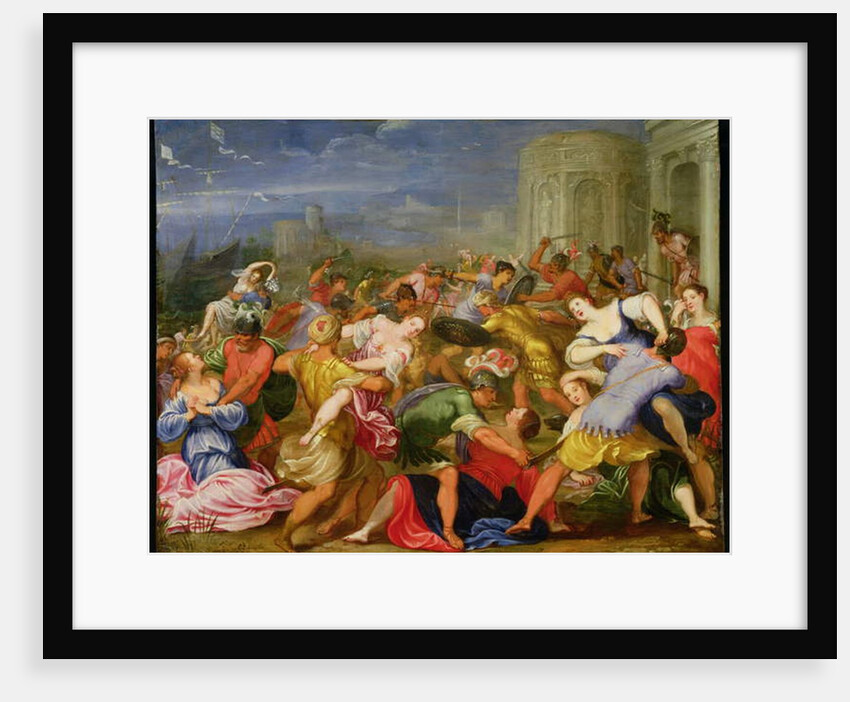 The Rape of the Sabine Women, 1622 by Friedrich Christoph Steinhammer