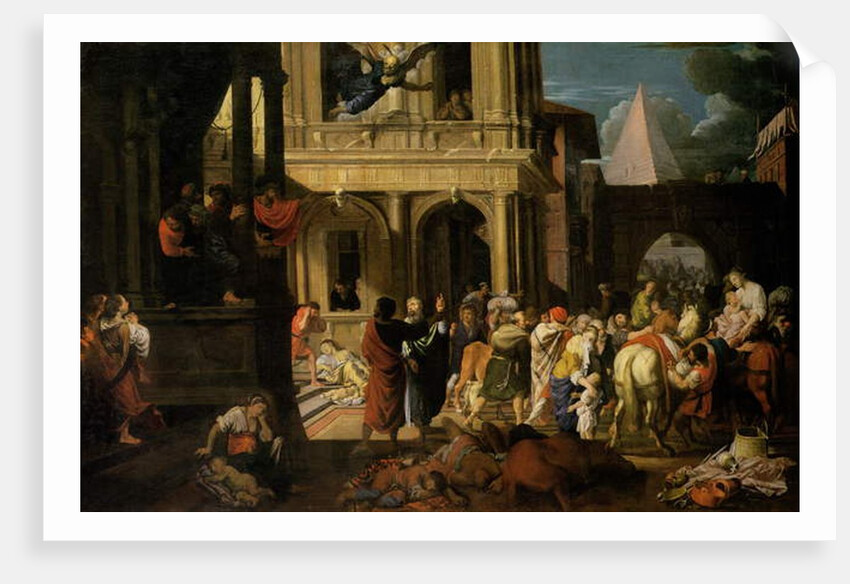 The Israelites Leaving Egypt by Johann Heiss