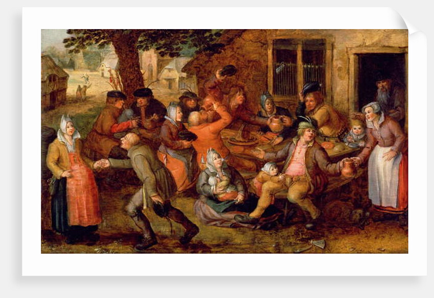 Peasants Merrymaking by David Vinckboons