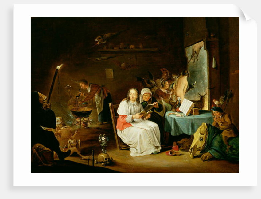 Witches Preparing for the Sabbath by David the Younger Teniers