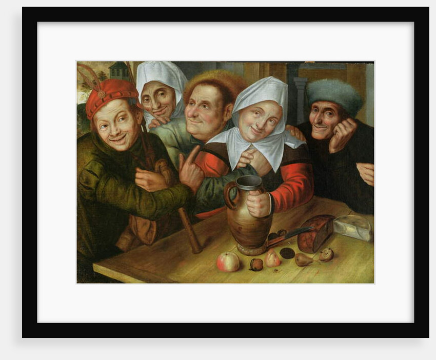 A Merry Company, c.1557 by Jan Massys or Metsys