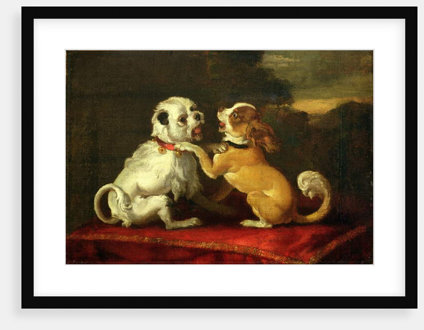 Dogs at Play by European School
