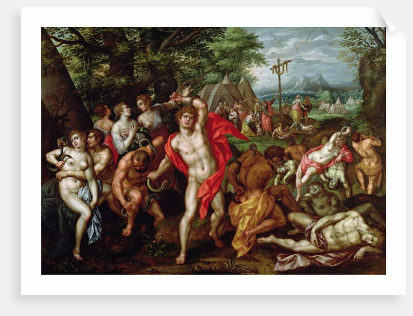 The Brazen Serpent by Hendrik de Clerck