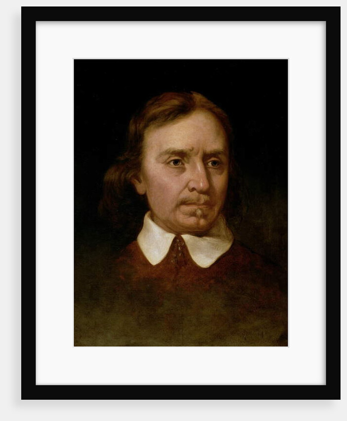 Portrait study of Oliver Cromwell by Martin Johnson Heade
