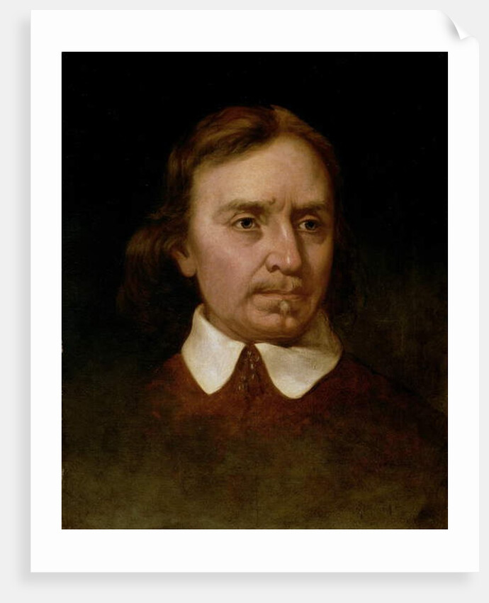 Portrait study of Oliver Cromwell by Martin Johnson Heade