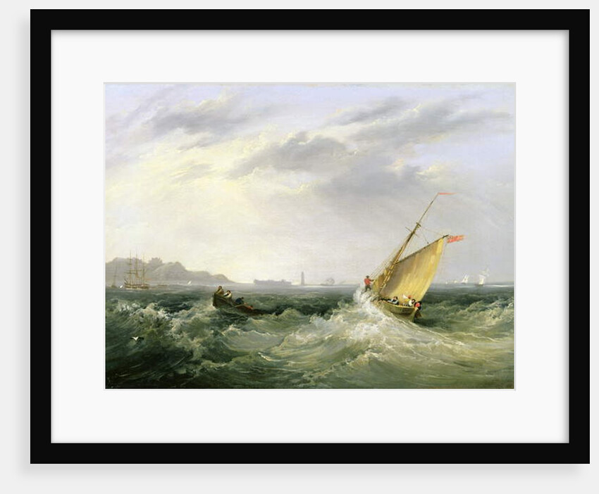 Cheshire at the Mouth of the River Mersey, 1838 by Frederick Calvert