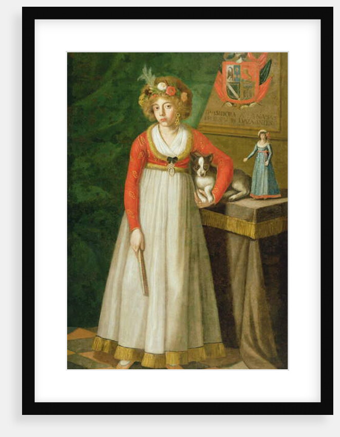 Portrait of Isidore, 1810 by Mexican School