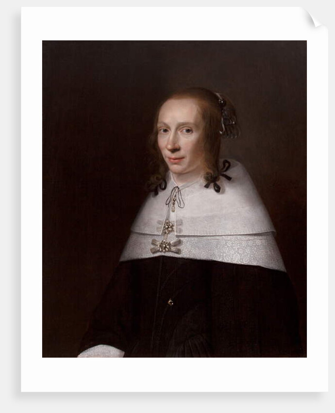 Portrait of a Young Woman, 1654 by Jacob Willemsz Delff