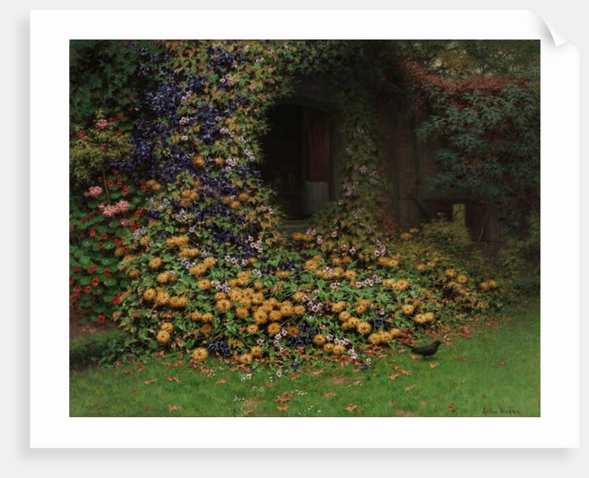 The Artist’s Home, 1920 by Arthur Wasse