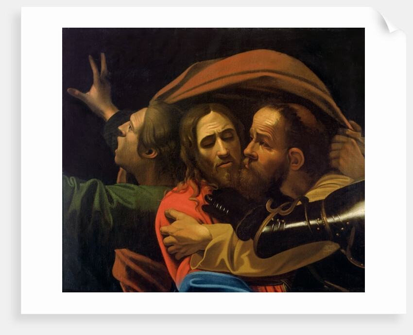 The Taking of Christ by Michelangelo Caravaggio