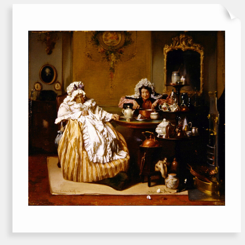 High Tea, 1866 by Alexander Hugo Bakker-Korff