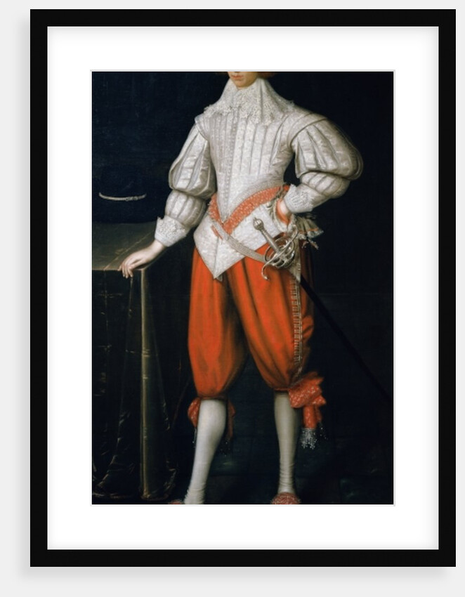Portrait of a Gentleman, Possibly a Member of the Poulett Family, late 1620s by Gilbert Jackson