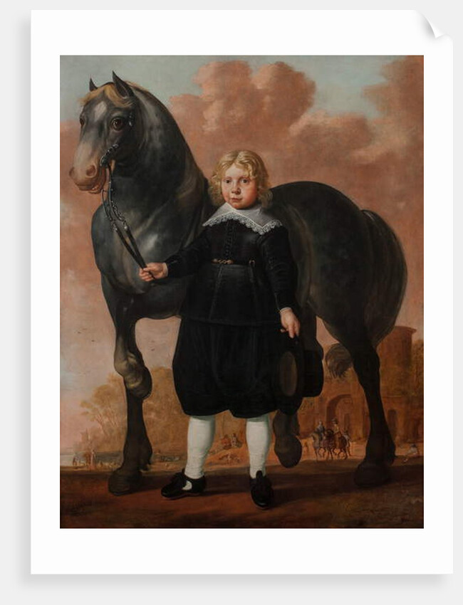 A Young Boy with his Horse, 1646 by Herman Mijnerts Doncker