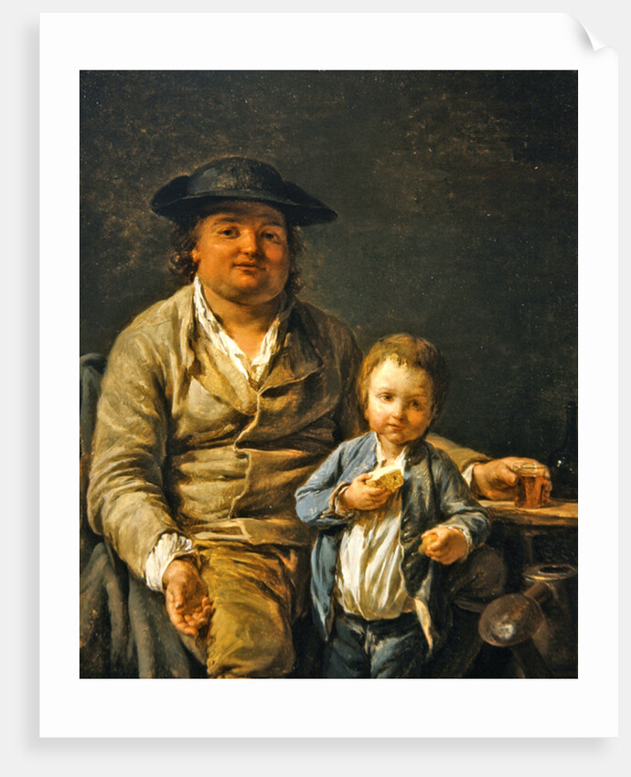 The Good-humoured Gardener, 1777 by Nicolas-Bernard Lepicie