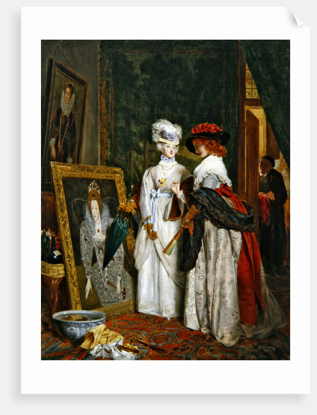 Critics on Costume, Fashions Change, 19th century by John Callcott Horsley