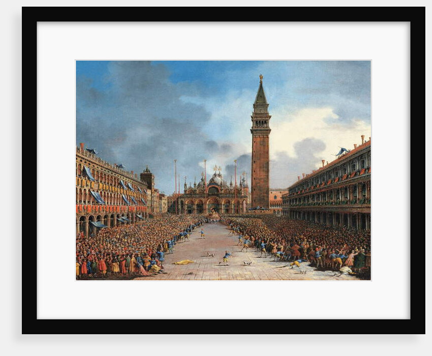 The Doge in the Pozzetto in Piazza San Marco by Giovanni Grubacs