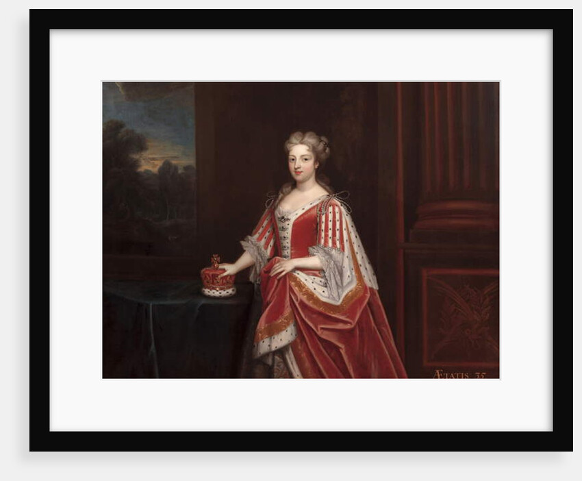 Portrait of Queen Caroline Wilhelmina of Brandenburg-Ansbach as Princess of Wales, 1720s by Enoch Seeman