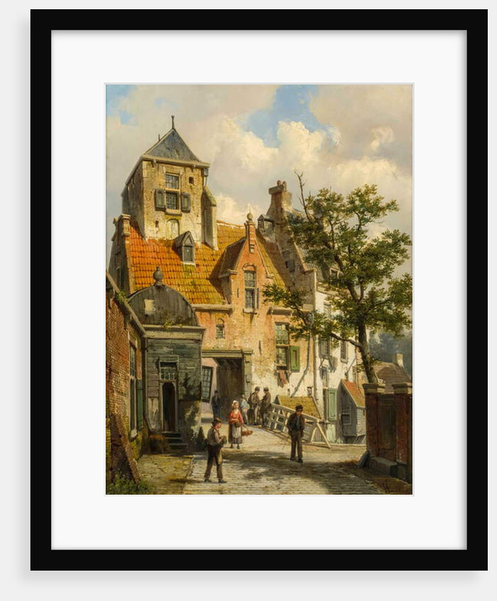 A View of Haarlem, 1891 by Willem Koekkoek