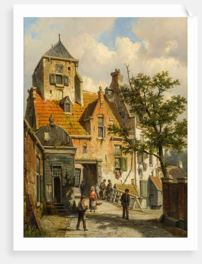 A View of Haarlem, 1891 by Willem Koekkoek