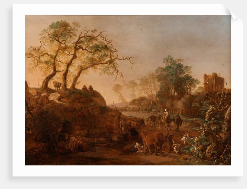 The Flight into Egypt, 1644 by Paulus Potter
