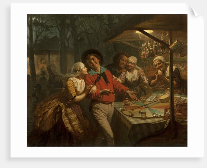 The Wheel of Fortune, 1861 by August de Wilde