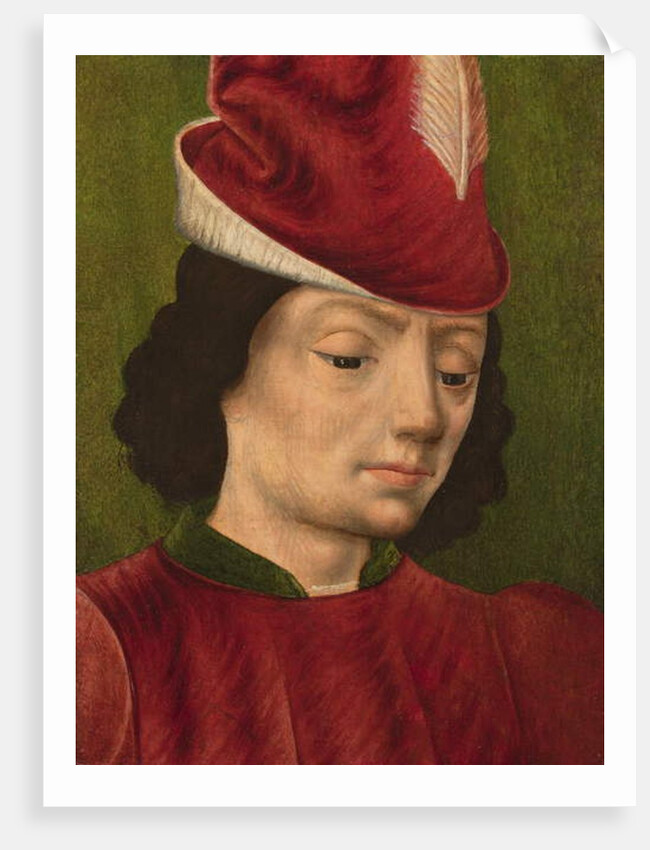 A Male Figure perhaps Saint Sebastian: A Fragment, c.1480 by Savoyard School