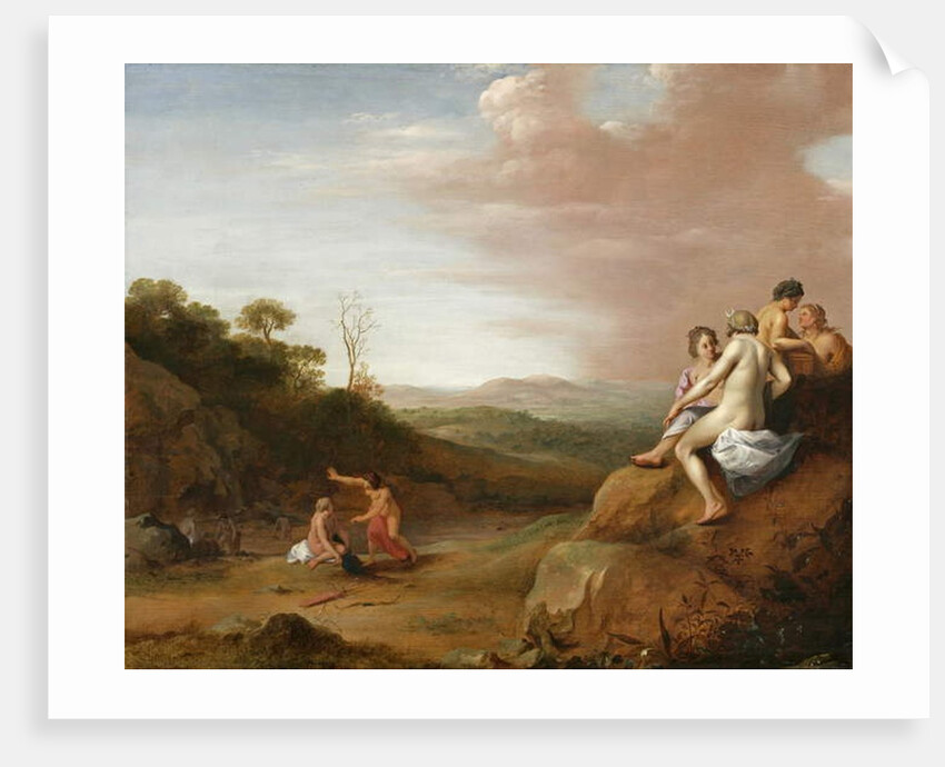 Diana and her Nymphs with the Discovery of Callisto by Cornelis van Poelenburgh or Poelenburch